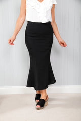 Fishtail Skirt Black