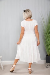 Crete Classic Dress White