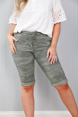 Camo Magic Shorts Khaki