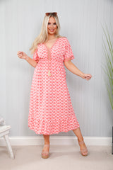 Kali Dress Coral