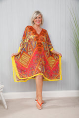 Treasure Trove Kaftan Sunshine Yellow