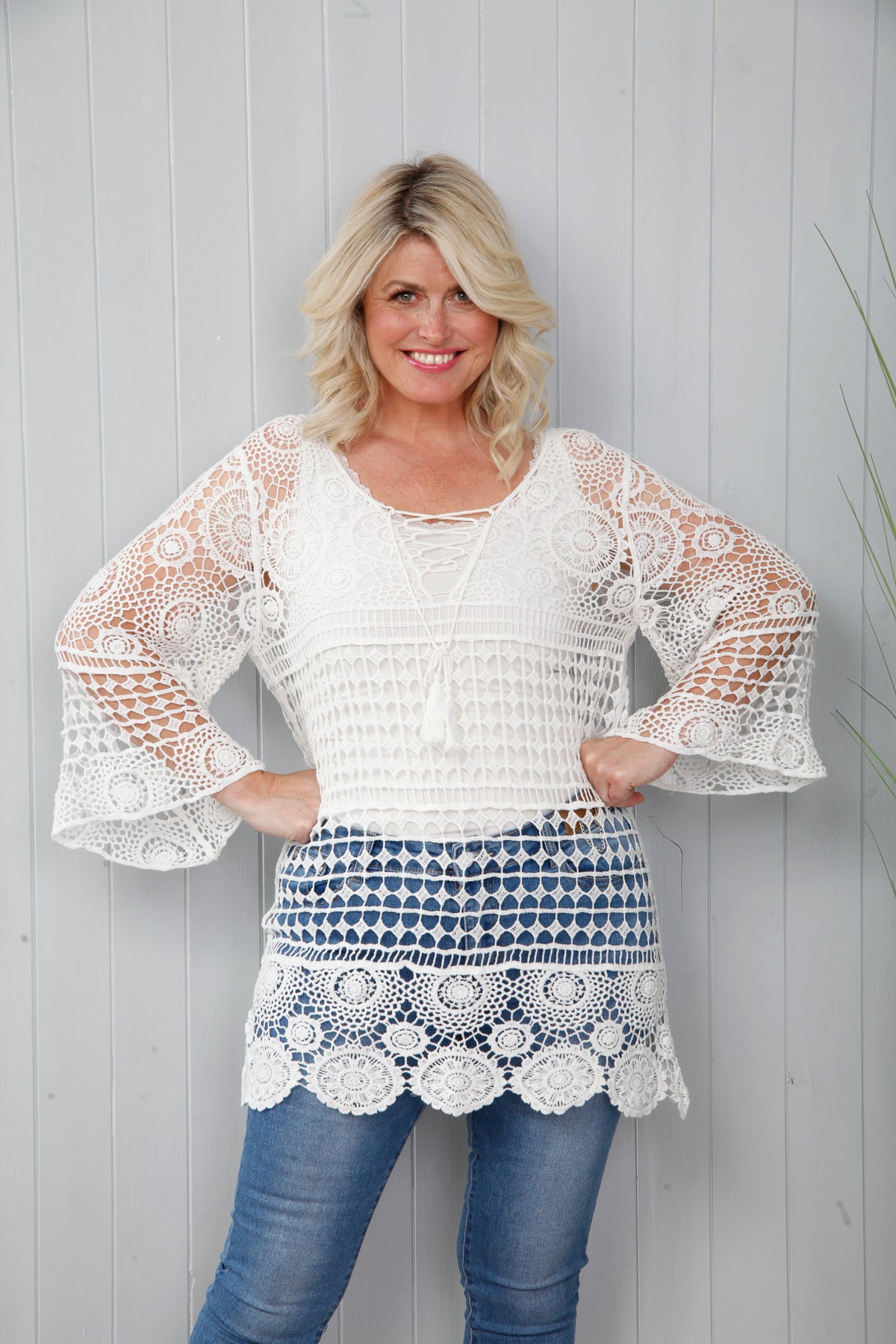 Dreamweaver Tunic White