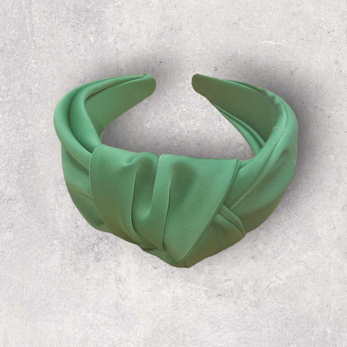 Top Twist Hairband Electric Green