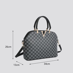 Black Vienna Tote Bag Medium