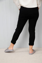 Plain Magic Pants Black