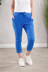 Plain Magic Pants Royal Blue