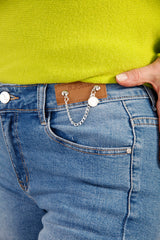 Charlotte Chain Detail Jeans