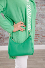 Celia Cross Over Bag Green