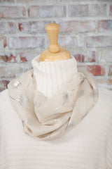 Dandelion Magnetic Scarf Beige