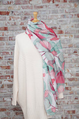 Tia Tulip Scarf Green