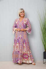 Maeva Mandala Dress Lavender