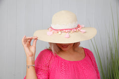 Shellie Straw Hat Beige