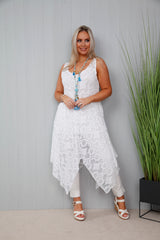 Lace Handkerchief Dress