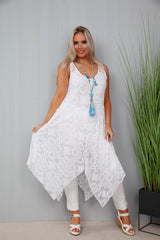 Lace Handkerchief Dress