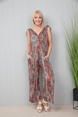 Marrakesh Ruched Jumpsuit