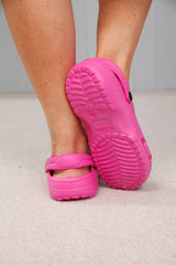 Callie Clogs Fuchsia