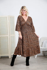 Leopard Sadie Shimmer Dress