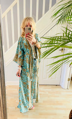 Silk Longline Kimono