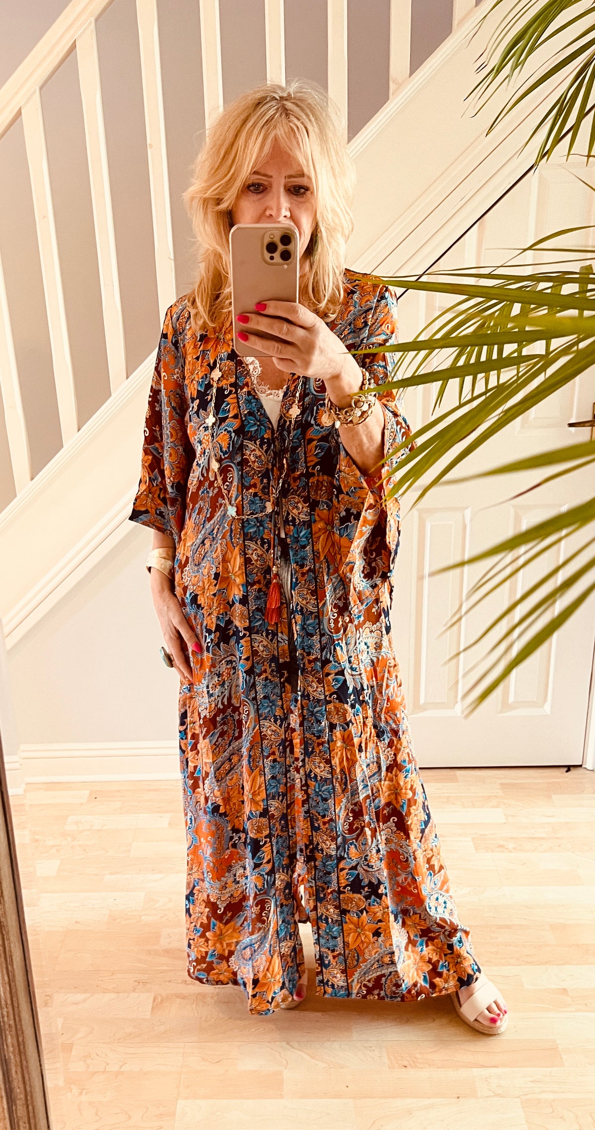 Silk Longline Kimono