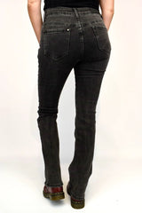 Charcoal Flared Jeans - bestacaiberryselect