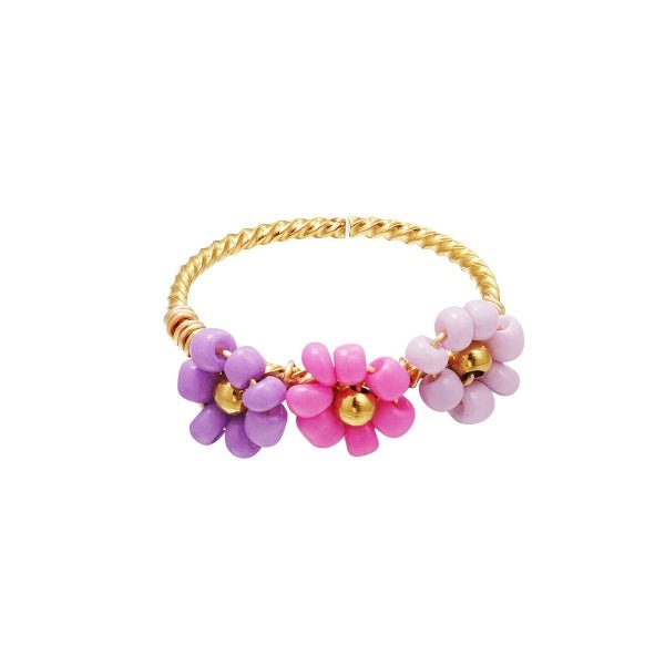 Colourful Flower Ring - bestacaiberryselect