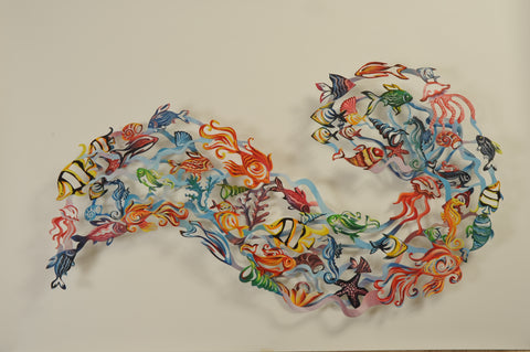 Fish - wall sculpture