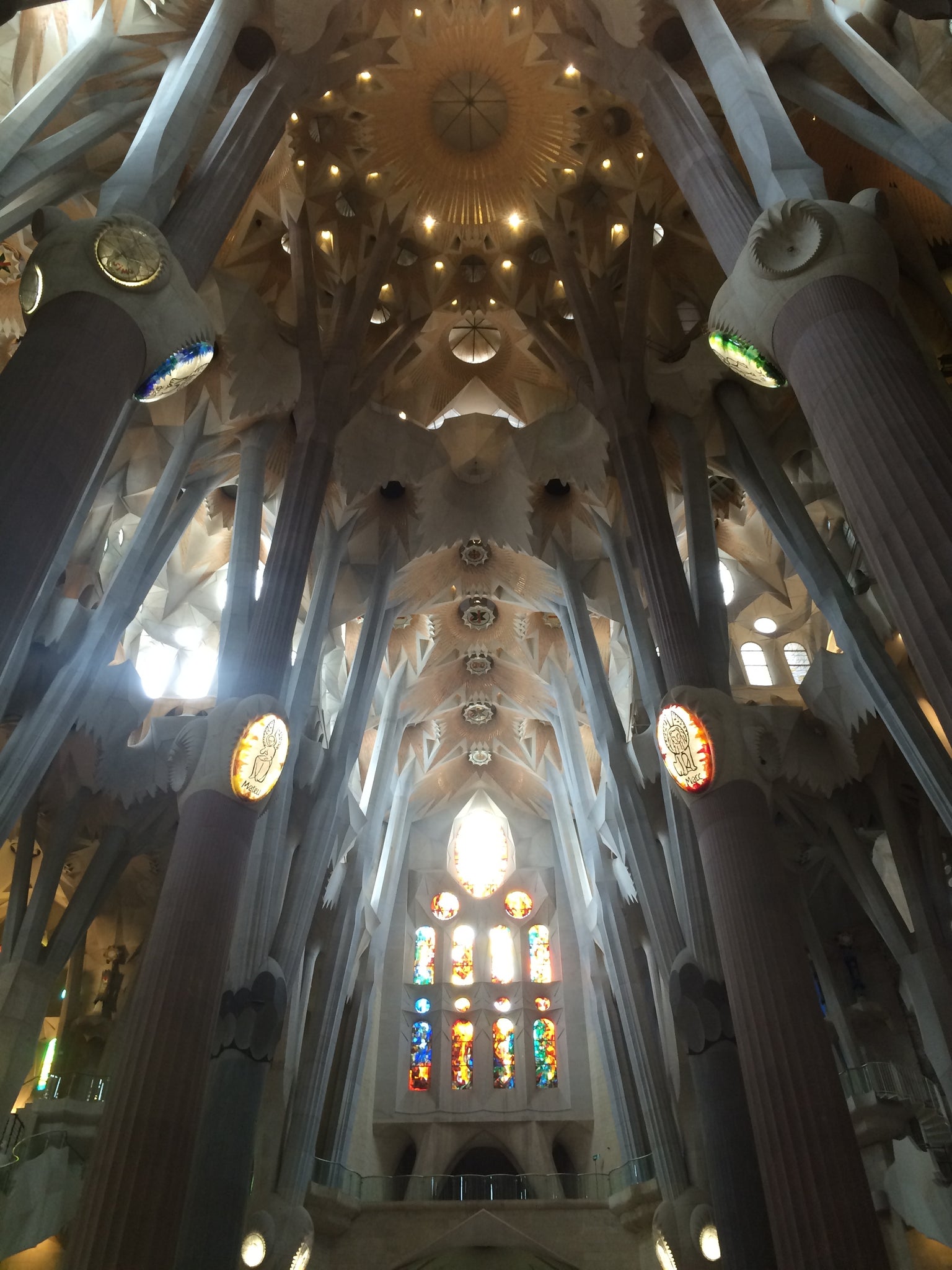 Inside La Sagrada Familia