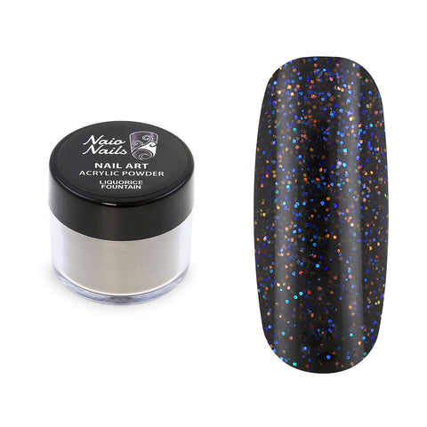 Liquorice Fountain Shimmer Acrylic Powder 12g