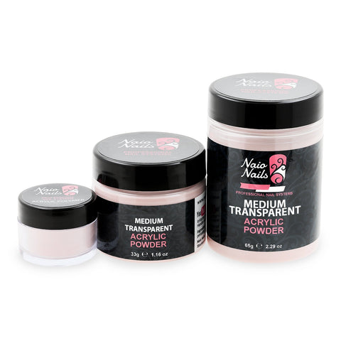 Medium Transparent Pink Acrylic Powder 7g