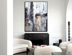 Urban Style original abstract painting by bethany sky whitman