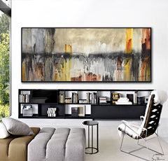 Chaotic Calm style originalted by bethany sky whitman abstract art contemporary painting urban grunge