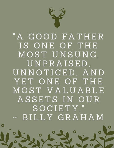 Billy Graham Father's Day Quote