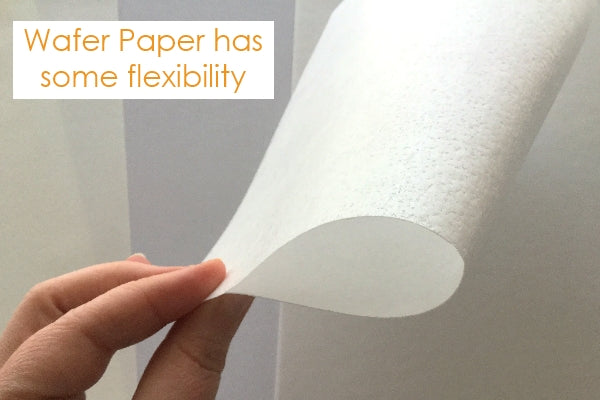 Wafer paper flexibility