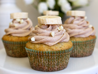 Banana cupcakes