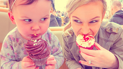 Eat cupcakes