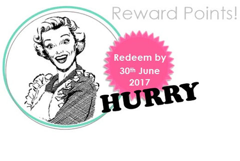 Redeem reward points custom icing