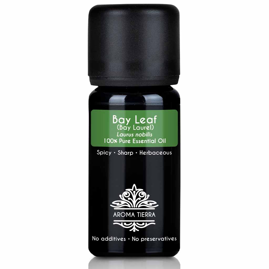Bay Leaf Essential Oil (Bay Laurel Oil) | 100% Pure | Aroma Tierra