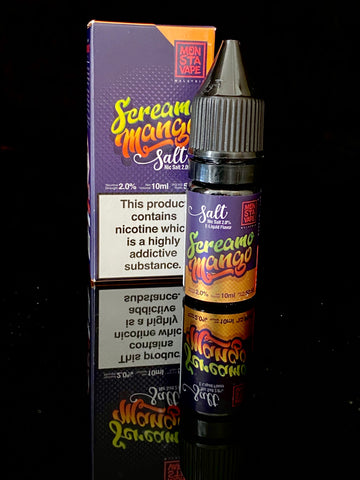 SCREAMO MANGO NIC SALT BY MONSTA VAPE 2.0% 10ML