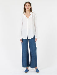 U-Gather Collar Shirt
