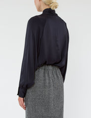 Coy Top Poly Satin