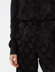 Henry Pant Polka Dot Jacquard