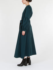 Echo Dress Striped Cotton
