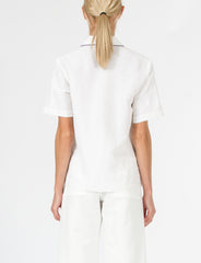 Hero Top Silk Linen