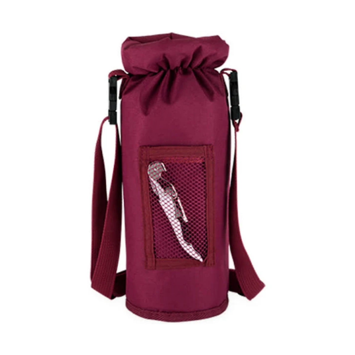 True Grab & Go Wine Carrier, Burgundy