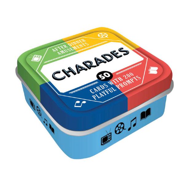 After Dinner Amusements CHARADES TIN