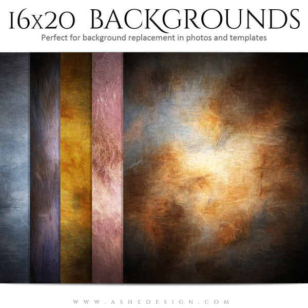 Photography Background Set | Impressionistic Canvas – AsheDesign