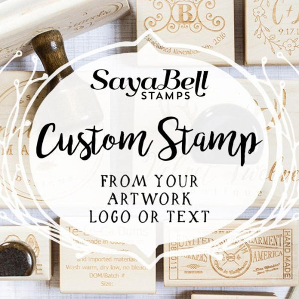PERSONALIZED  CUSTOM MADE  RUBBER STAMPS UNMOUNTED C36 