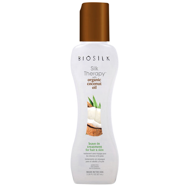Biosilk Silk Therapy with Organic Coconut Oil Leave-In Treatment  –  Brighton Beauty Supply