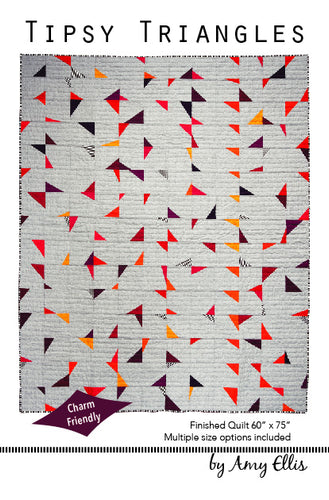 Tipsy Triangles PDF Quilt Pattern