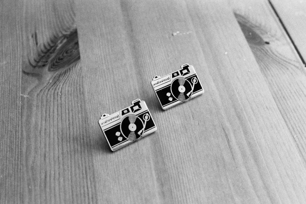 TogTees Audiovisual Enamel Lapel Pins Gift for Photographers